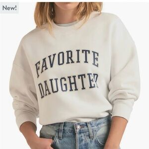 Favorite Daughter Collegiate Crewneck Sweatshirt